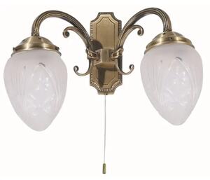 STENSKA SVETILKA ANNABELLA E14 2X MAX 40/BRONZ/IP20 RA8632
