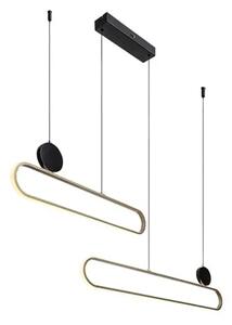 CIRCADO VISEČA LED SVETILKA 48/ČRNA/ZLATA/IP20/2550lm RA72268