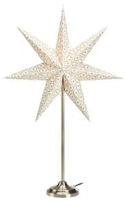 BAROKNA NAMIZNA SVETILKA ZVEZDA BELA/ANTIČNA 45cm 1x25W/E14/2,5m MA705310