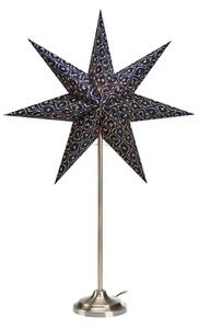 BAROKNA NAMIZNA SVETILKA ZVEZDA MODRA/ANTIČNA 45cm 1x25W/E14/3,0m MA705312