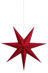 CLARA VISEČA SVETILKA STAR RDEČA 75 cm 1x25W/E14/2,5 m MA704902