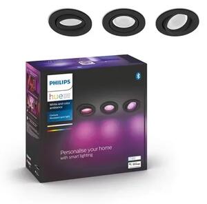 VGRADNA SVETILKA PHILIPS CENTURA HUE ČRNA 3X4,2W 8720169318977