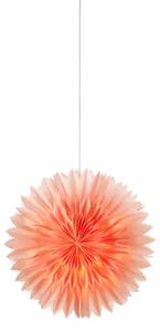 SOLIN OBESEK ZVEZDA ROZA 60cm 1/E14/2,0m MA705972