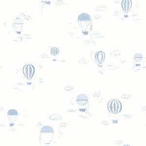Otroška tapeta Balloons In The Clouds 4 barve