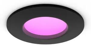 PHILIPS HUE WCA SLIM VGRADNA SVETILKA ČRNA 90 RGBW 8720169264151