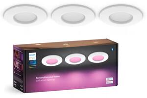 VGRADNA SVETILKA PHILIPS HUE 7,6 cm, L-BELA, EVENING KOSOVO 8720169264731