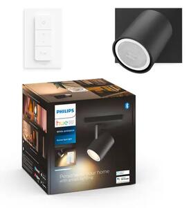 PHILIPS RUNNER HUE STENSKA SVETILKA ČRNA 1X4,2W 2200-6500K + DALJINSKI UPRAVLJALNIK 8720169320710