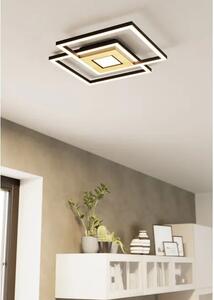 STROPNA SVETILKA 3x LED 2X17W, 4,2W, Z DALJINSKIM UPRAVLJALNIKOM. ČRNO-BELA MARINELLO 1 901742