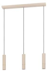 VISEČA SVETILKA 3xLED GU10, 3x 5W, PEŠČENA BARVA/MEDENINA CAMINIA 901152