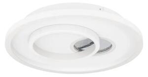 STROPNA SVETILKA 1xLED 21,2W, PROM 380, BELA/SREBRNA TIRIOLO 901246