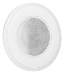 STENSKA SVETILKA 1xLED 12W, BELA KRISTALNA UČINKOVITA MACCHIONI 901231