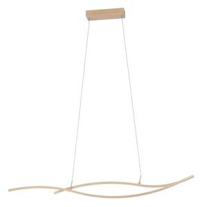 VISEČA SVETILKA 1xLED 20W, LESENA OPTIKA/BELA GRISOLIA 901212