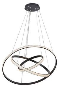 VELIKA VISEČA LED SVETILKA 100/ČRNA/IP20/4450lm RA72260