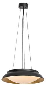 HAFSA VISEČA LED SVETILKA 24/ČRNA/ZLATA/IP20/1250lm RA72134