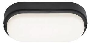 HORT ZUNANJA STENSKA SVETILKA / ZUNANJA STROPNA LED SVETILKA 15/ČRNA/IP54/1100lm RA7409