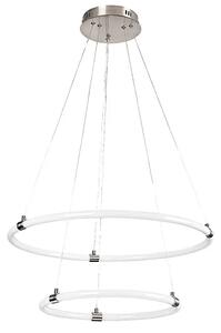 VISEČA LED SVETILKA IRELIA 55/SATENASTI KROM/IP20/4700lm RA72009