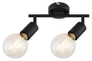 LAMAR REFLEKTOR E27 2X MAX 40/MAT ČRNA/IP20 RA3987