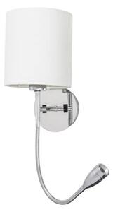 LARKIN STENSKA SVETILKA E27 1X MAX 40 + LED 3 KROMIRANA IP20 205lm RA6529