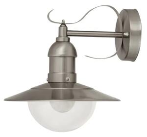 ZUNANJA STENSKA SVETILKA OSLO E27 1X MAX 60/SATEN KROM/IP44 RA8270