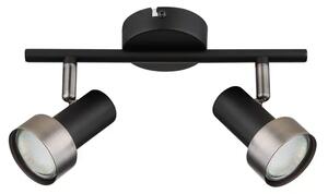KONRAD REFLEKTOR GU10 2X MAX 50/MAT ČRN/IP20 RA73012