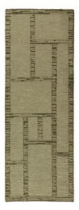 Zelen ročno tkan volnen tekač 80x230 cm Harris Modula Wool – Flair Rugs