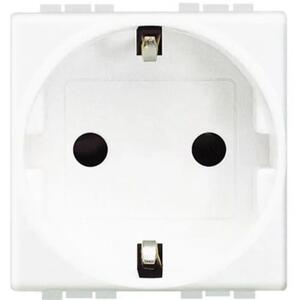 VTIČNICA LIVING LIGHT 16A 2-MODULNA BELA N4141