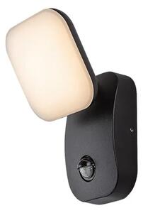 ZUNANJA STENSKA SVETILKA ODIEL LED 12/ČRNA/IP44/850lm RA77058