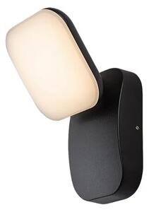 ZUNANJA STENSKA SVETILKA ODIEL LED 12/ČRNA/IP44/800lm RA77057