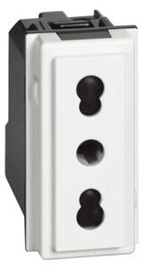 LNOW EURO VTIČNICA 2P+E/16A/250V BELA KW4180