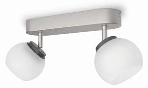 KROGLIČNI REFLEKTOR 2×LED/4W/3000lm/660lm/240V MAT KROMIRAN 53322/17/16#