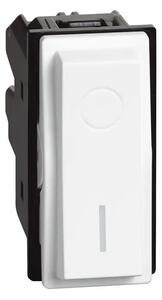 DVOPOLNO STIKALO LOW, 16A/250V, BELO KW4002