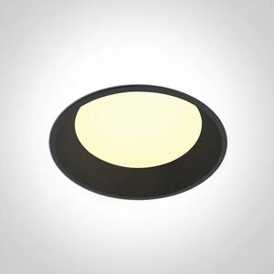 VGRADNA LED SVETILKA/20W/CCT/2000lm/100°/230V IP65 175mm ČRNA DM10120FD/B/V