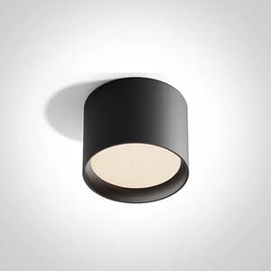 STROPNA SVETILKA LED/12W/CCT/1200lm/120°/230V UGR19 fi 100×75mm IP44 ČRNA DM12112D/B/V