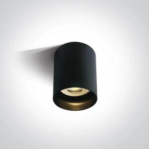NADGRAJEN REFLEKTOR ČRNEGA GU10 10W TEMNO OKROGLEGA DM12105N/B/B