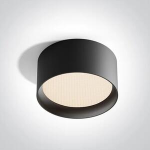 STROPNA SVETILKA LED/25W/CCT/2500lm/120°/230V UGR19 fi 160×80mm IP44 ČRNA DM12125D/B/V