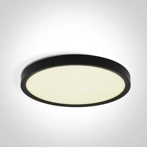 STROPNA SVETILKA LED/32W/2800-3200K/4000K/2560lm/230V fi400 mm ČRNA DM62006B/B/V