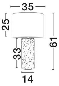 NORR NAMIZNA SVETILKA ČRNA \r\nLED E27 1x12 W 100–240 V\r\n Žarnica IP20 NL9001064