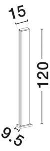 TALNA SVETILKA SASSO LED 22 W 100–240 V 757 lm 3000 K NL9030855