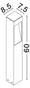 TALNA SVETILKA MADDI RJAVA \r\nLED 7 W 220–240 V 235 lm \r\n3000 K IP65 NL9030906