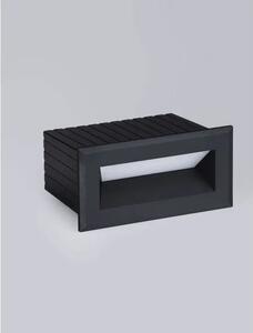 VIVION VGRADNA STENSKA SVETILKA ČRNA \r\nLED 1 W 220–240 V 29 lm NL9030819
