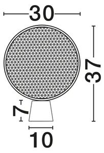NAMIZNA SVETILKA TIERRA \r\nLED E27 1x12 W 100–240 V\r\n IP20 NL9586627