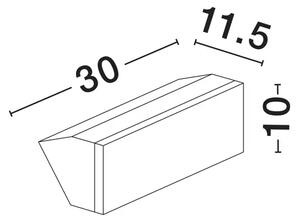 STENSKA SVETILKA LED 20 W 220–240 V 1585 lm NL9030945