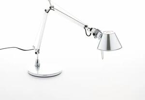 TOLOMEO MIKRO NAMIZNA SVETILKA SIVA ALUMINIJASTA E14 S PODNOŽJEM A001300 AR001300