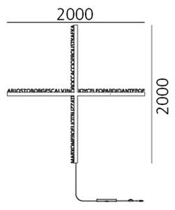 HSIANG STENSKA SVETILKA ČRNA AR0201030A