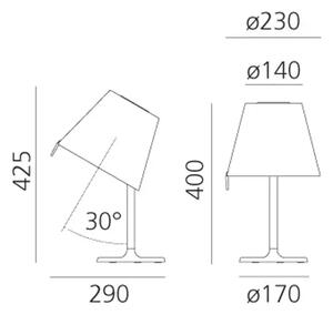 MELAMPO NOTTE NAMIZNA SVETILKA ECRU 5W 220V-240V 349lm AR0710020A