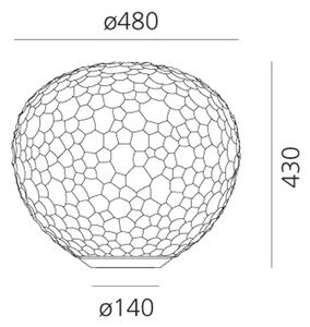 NAMIZNA SVETILKA METEORIT 48 BELA E27 21W 1904lm AR1711010A