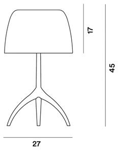 LUMIERE GRANDE E27, NAMIZNA SVETILKA, TOPLO BELA BARVA ŠAMPANJEC FN026001EH_12