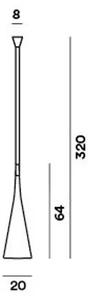 FOSCARINI UTO VISEČA SVETILKA E27 RUM FN142000_50