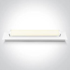 LED STENSKA LUČ ZA KOPALNICO CCTV 18W IP44 BELA DM38118K/W/V