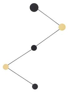 STENSKA SVETILKA ARK LED /3000K/34W/1034Lm/ ČRNO-ZLATA NL9540258